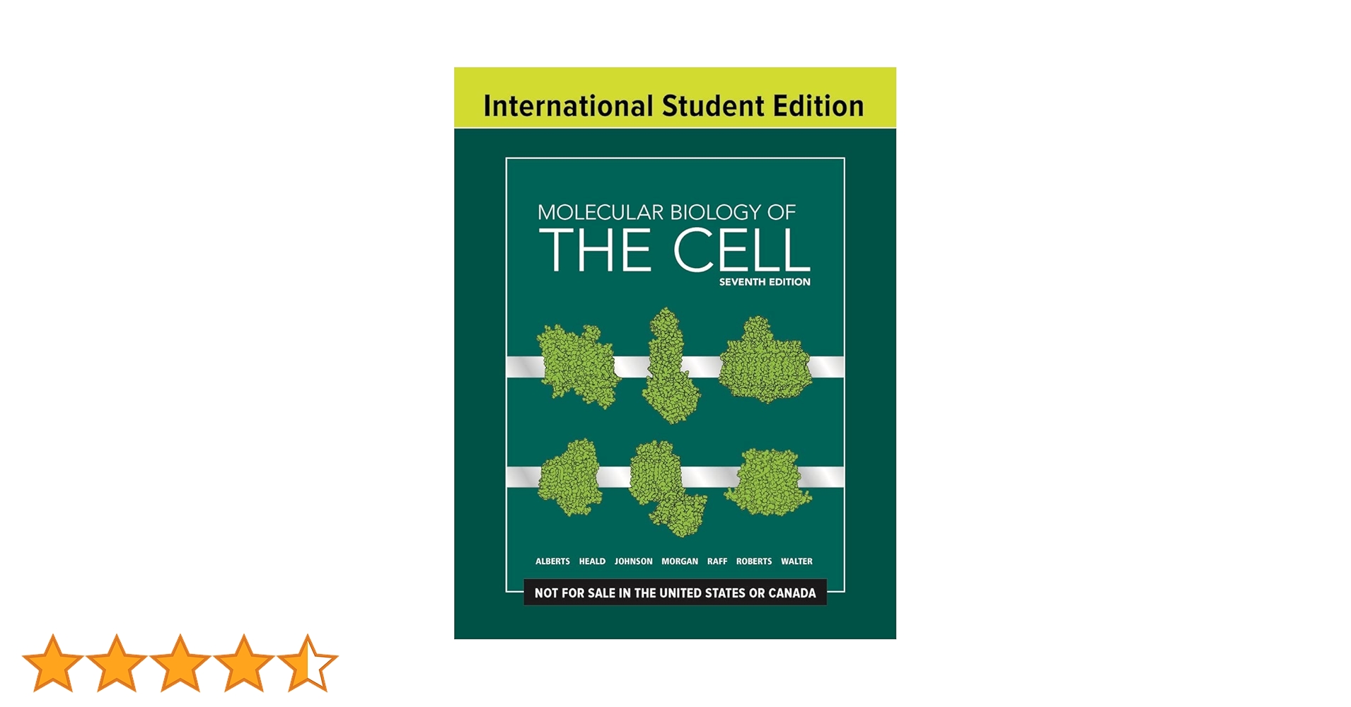 Amazon | Molecular Biology of the Cell (ISE). 7th ed